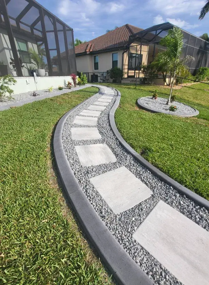 Barracuda Landscape hardscape walkway