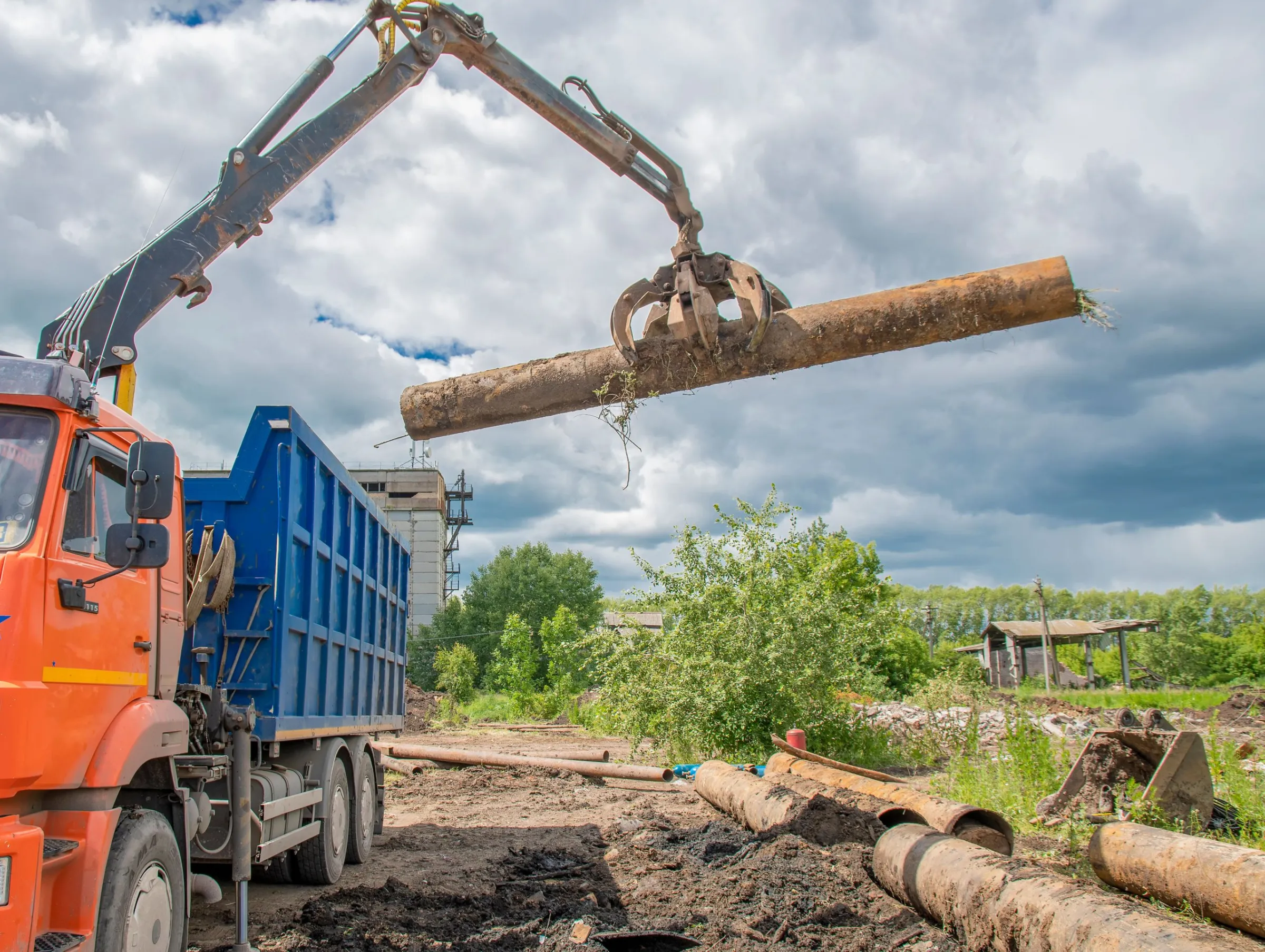 Grapple loader equipment